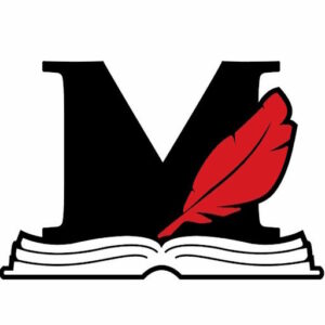 BooksOfM Logo. A black 